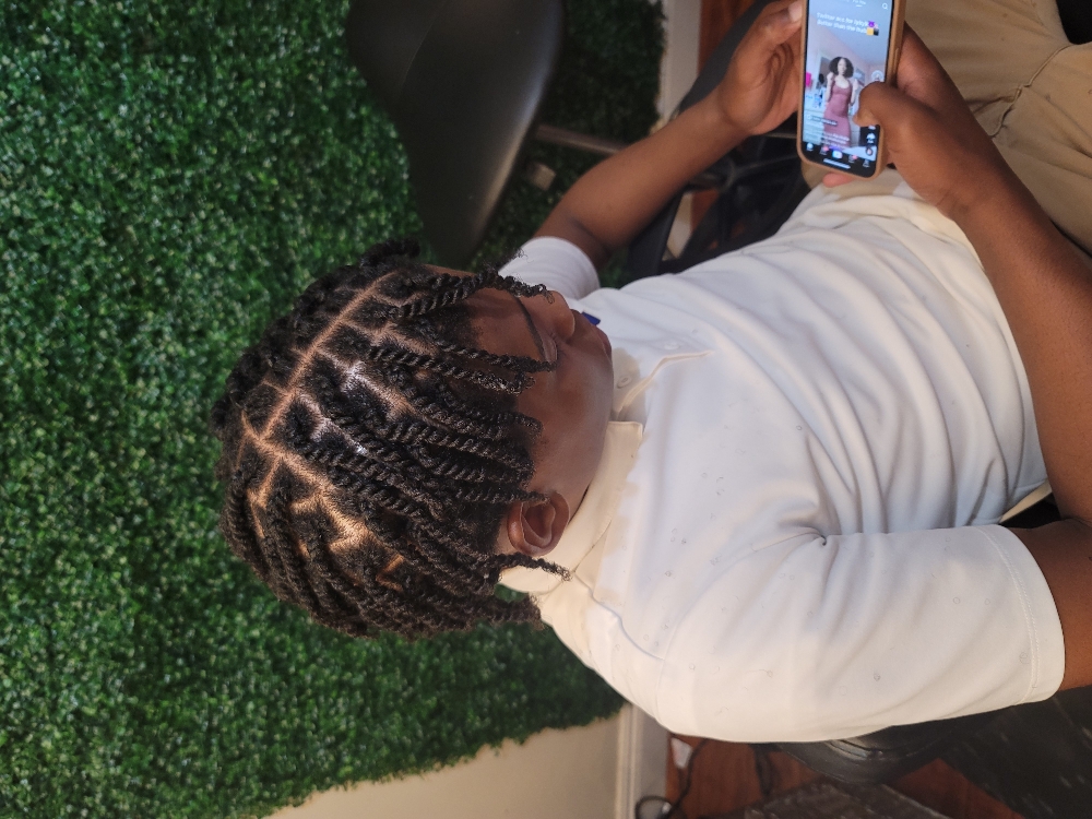 Two Strand Twist (no hair Added)