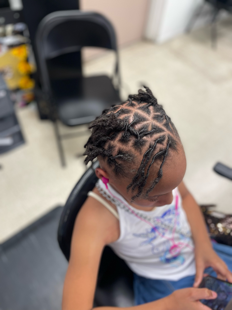 Kid Loc Retwist And Style