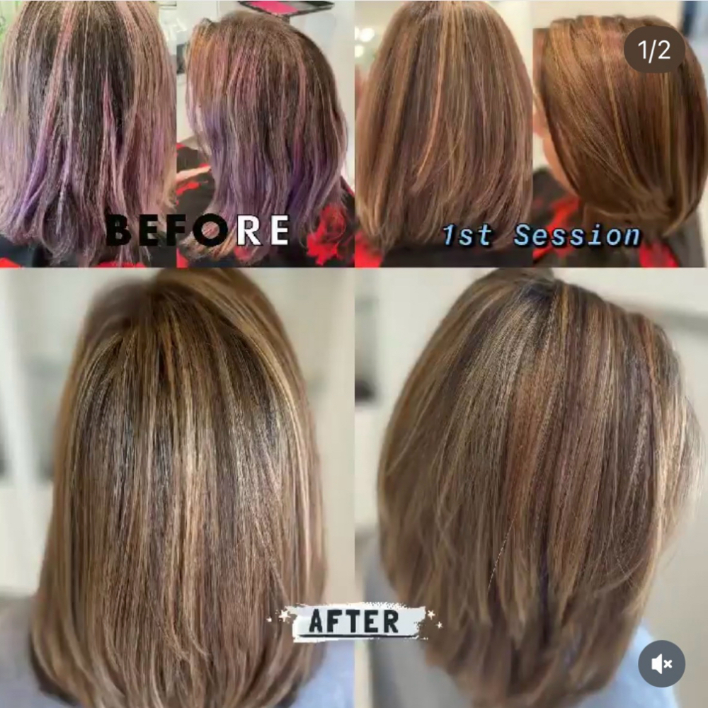 Color Correction at Corrie Berryman in Tulsa, OK