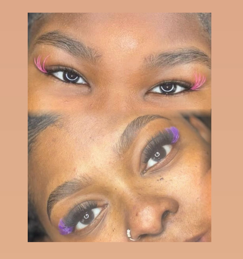 A Pop Of Color! (lashes) at Dio Artistry in Louisville, KY