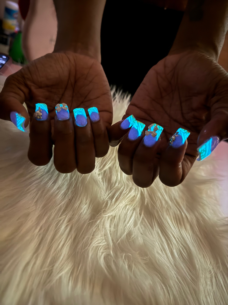 Glow-in-the-dark Nail Polish at KeemDidIt in Saint Louis, MO