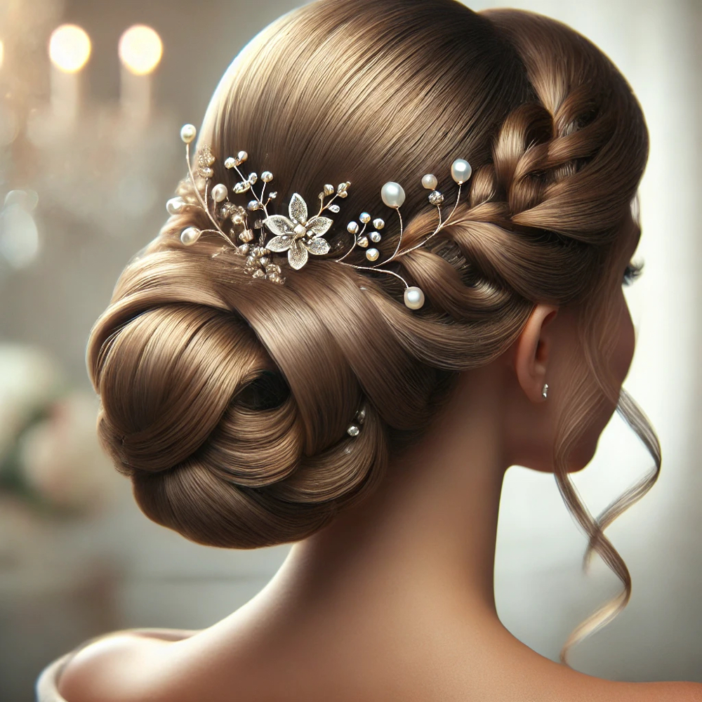 Bridal Hair Styling (Wedding Day)