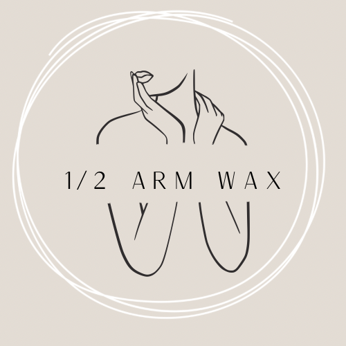 1/2 Arms Wax (Elbow Down)