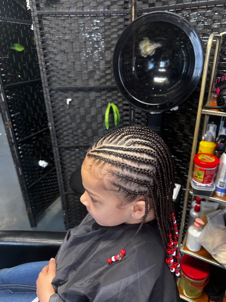Natural Hair Braiding For Kids