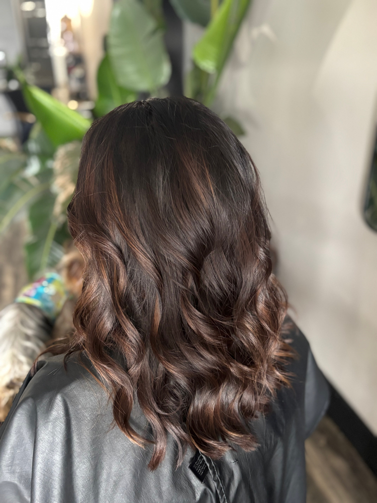 Haircut With color service