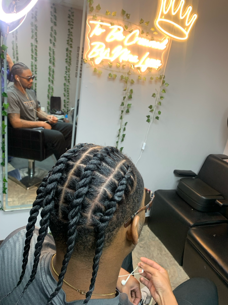 Twist Braids at To Be Crowned By Nina Lynn in Emmaus, PA