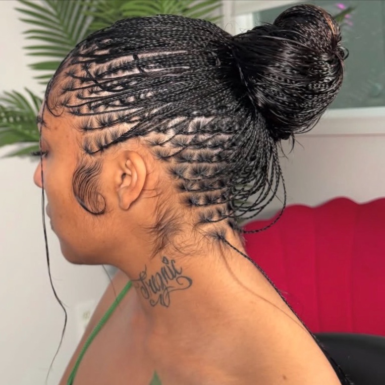 Micro Indies at Blossoms HTX Hair Studio in Spring, TX