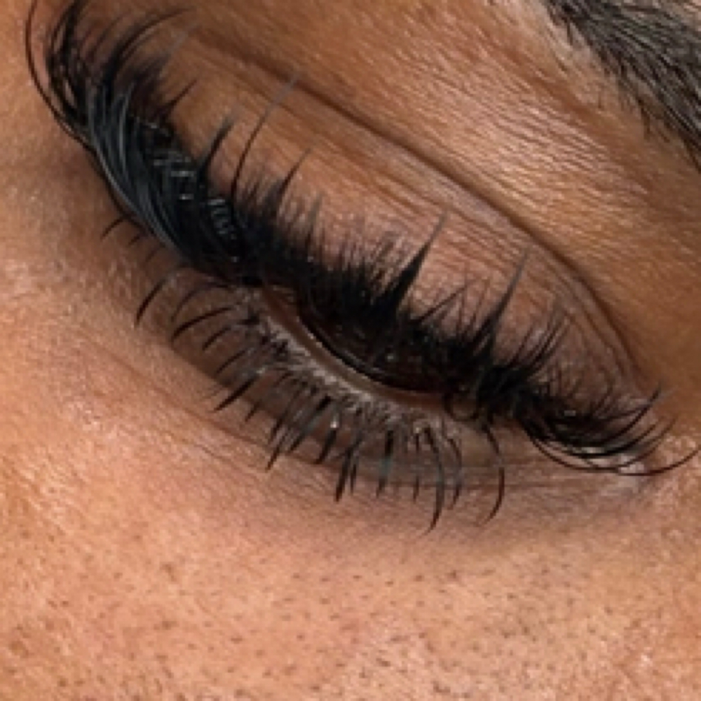 Bottom Lashes at Refined hair studio in Lexington, KY