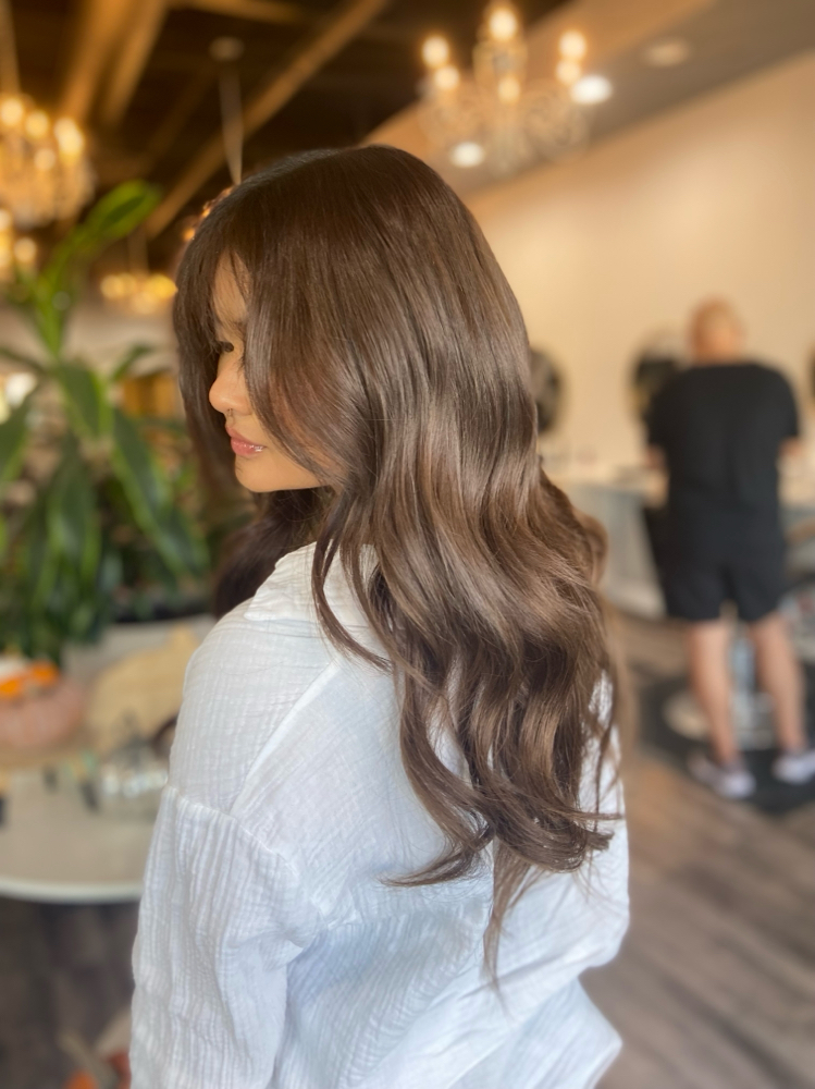 Root Touch Up at Sergio Felix beauty in Fullerton, CA
