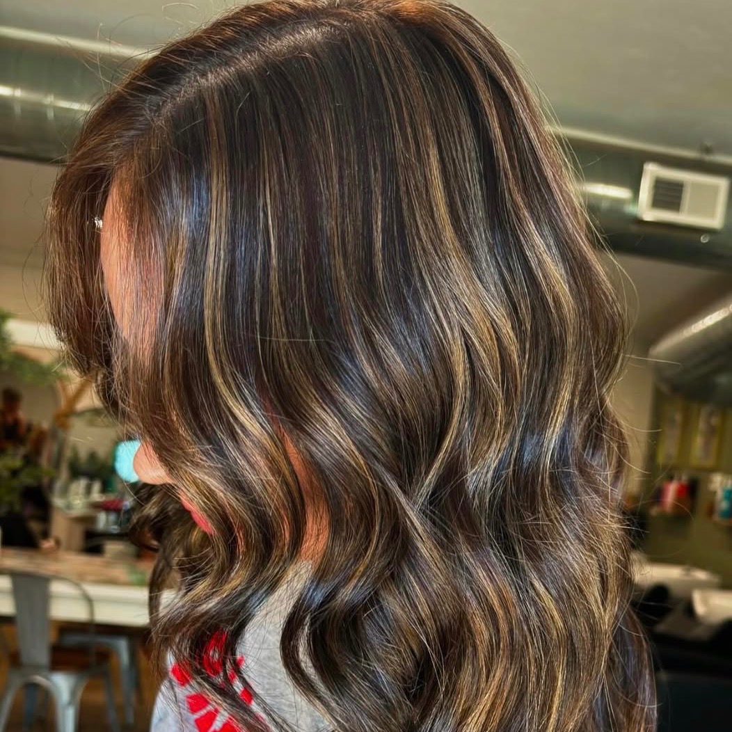 Partial highlight at Liz Sitzman Hair Co LLC in Hartville, OH