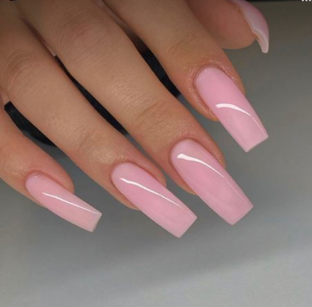 Full Set of Long Acrylic Nails