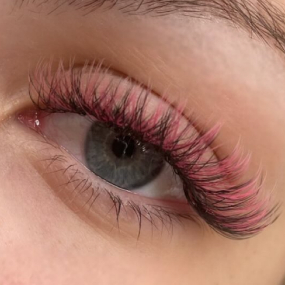 Add-On Colored Lashes at GLOvana Lash Studio in Frisco, TX