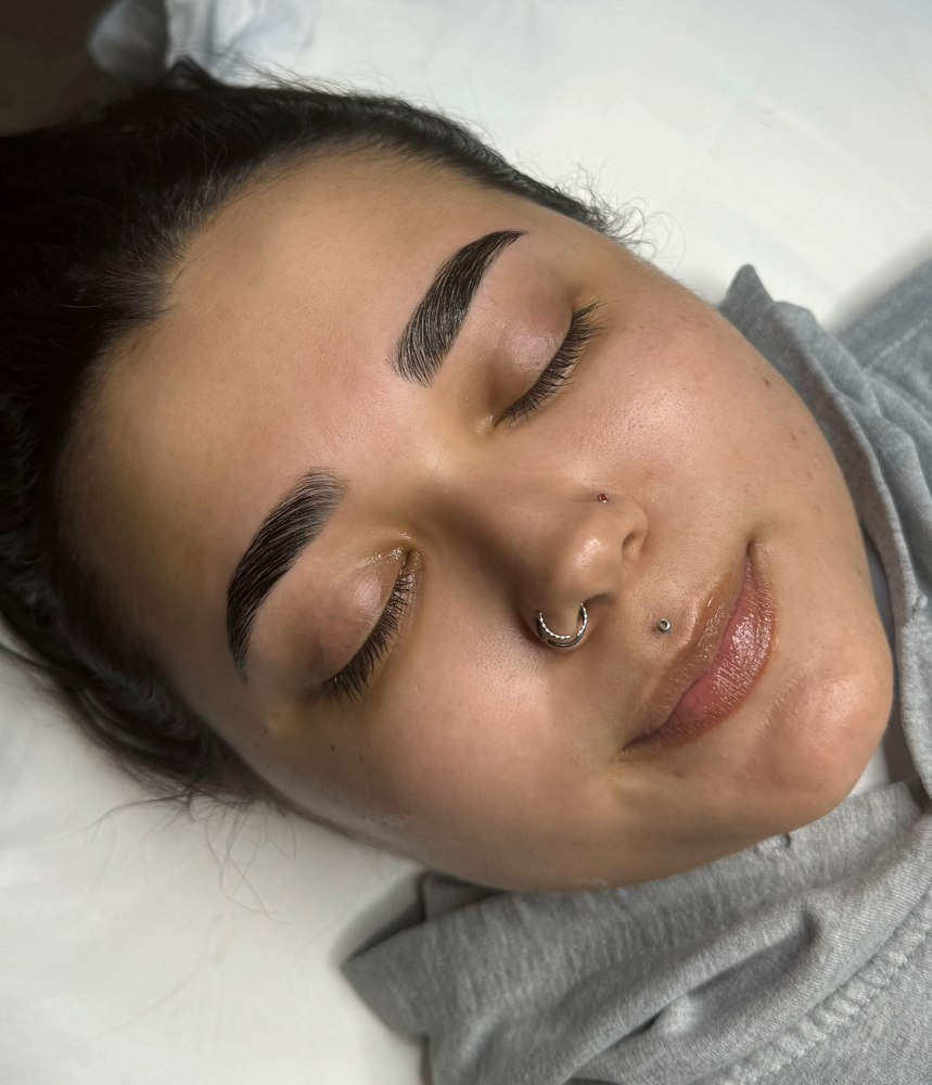 Brow Shaping + Hybrid Tint