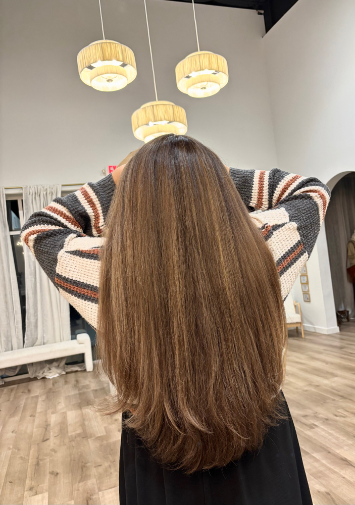 Partial Highlight/Root Touch Up at Megan Hinkson Hair & Beauty in Bryant, AR
