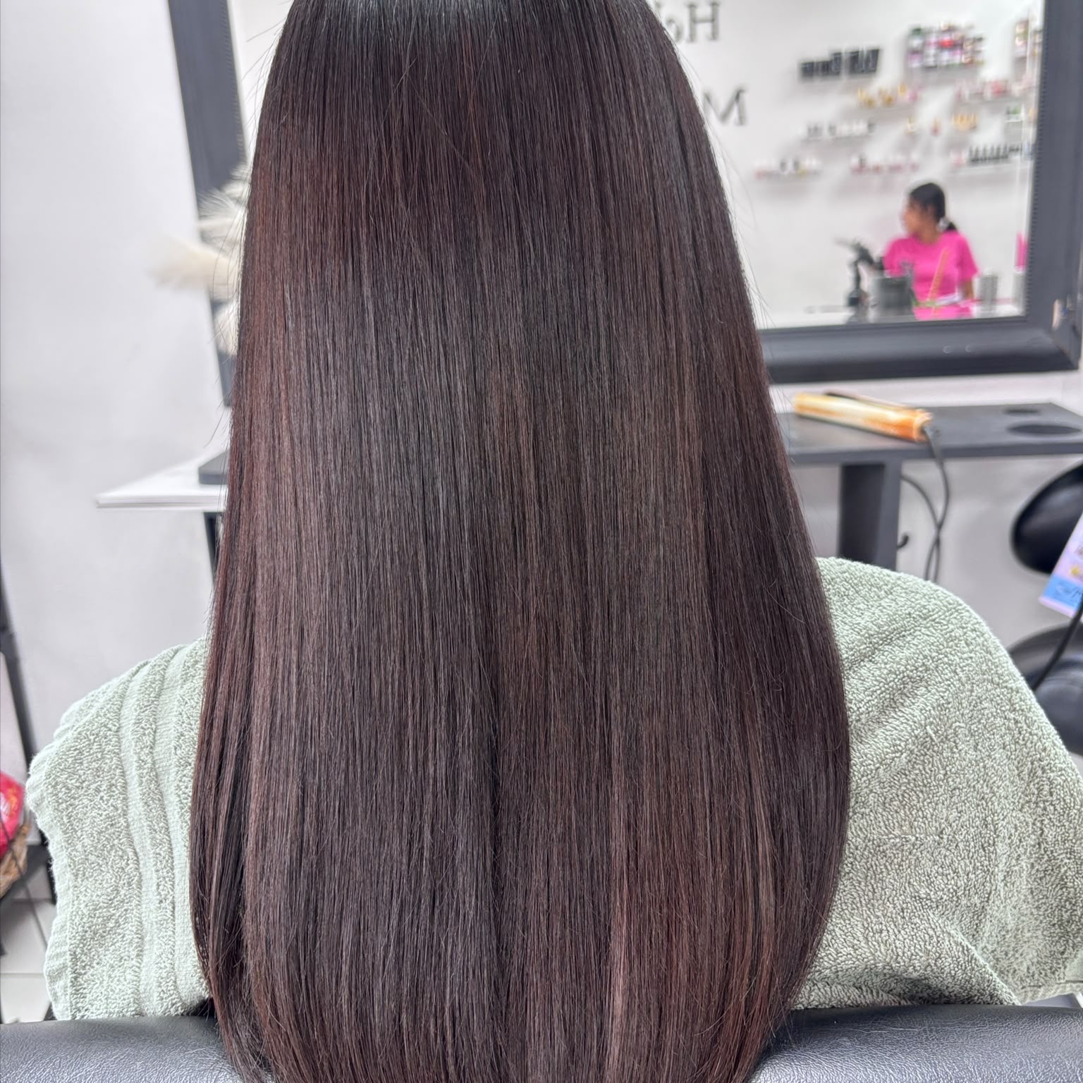 Blowdry Medium Hair at Revamp Nail Lounge & More... in Carolina, PR