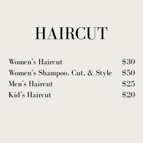 HAIRCUT