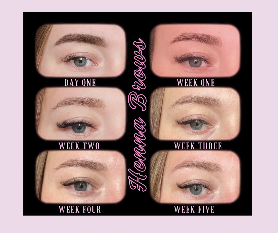 Henna Brow Touchup