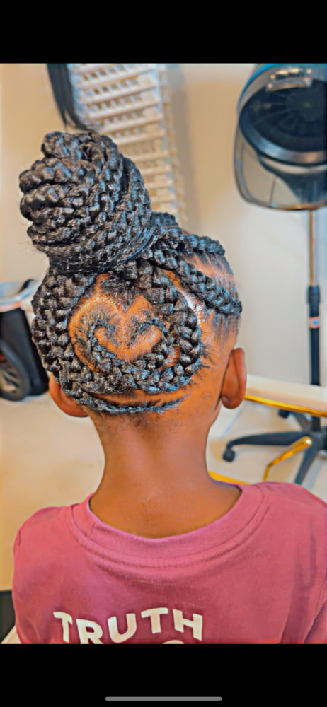 Girls Freestyle Braids