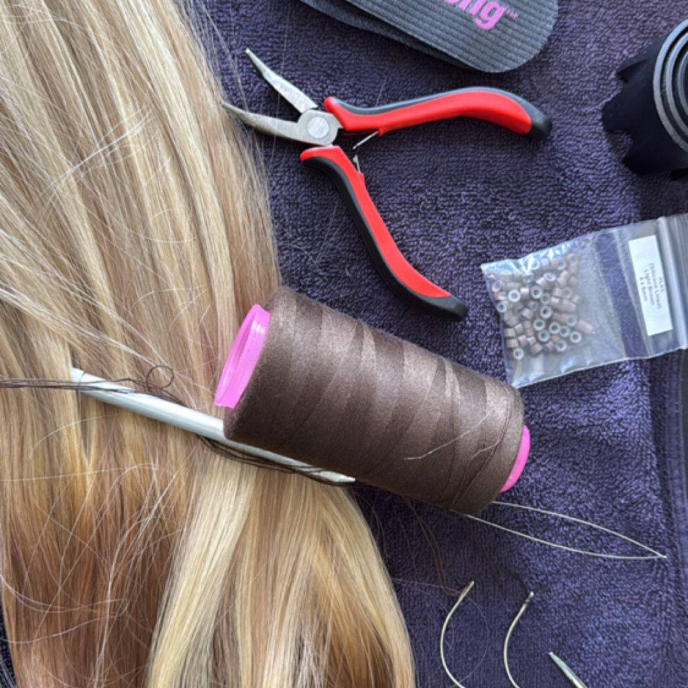Invisible Bead Wefts at Blushin’ Babes LLC in Sarasota, FL