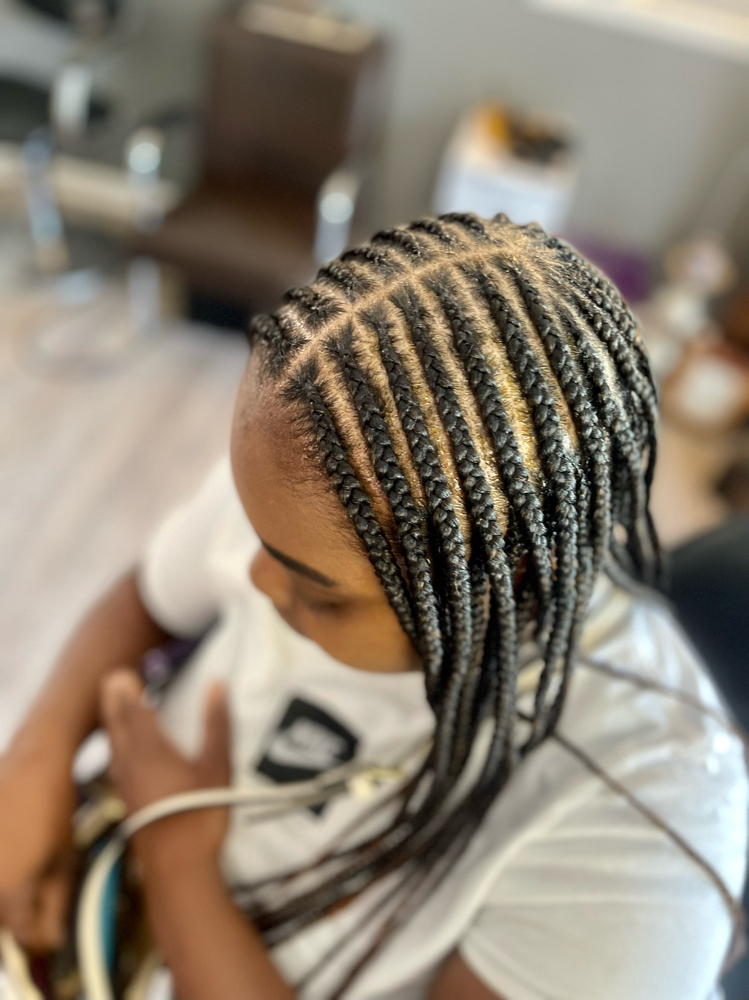 Layered Braids With Middle Part