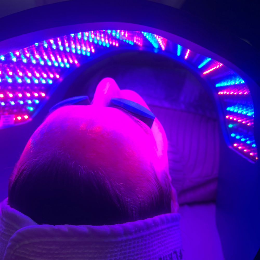 Luminous Light Therapy Treatment at Morgan's Wellness Cottage in Greenwich, NY