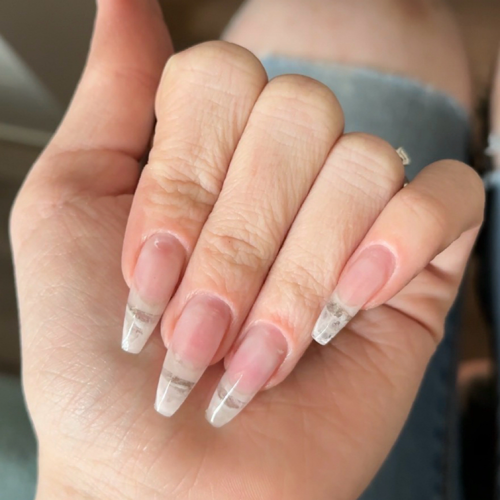 Hard Gel Long at Fayze Nails in Hurricane, UT