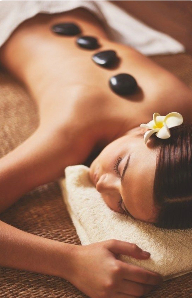 Hot Stone & Massage 1hr