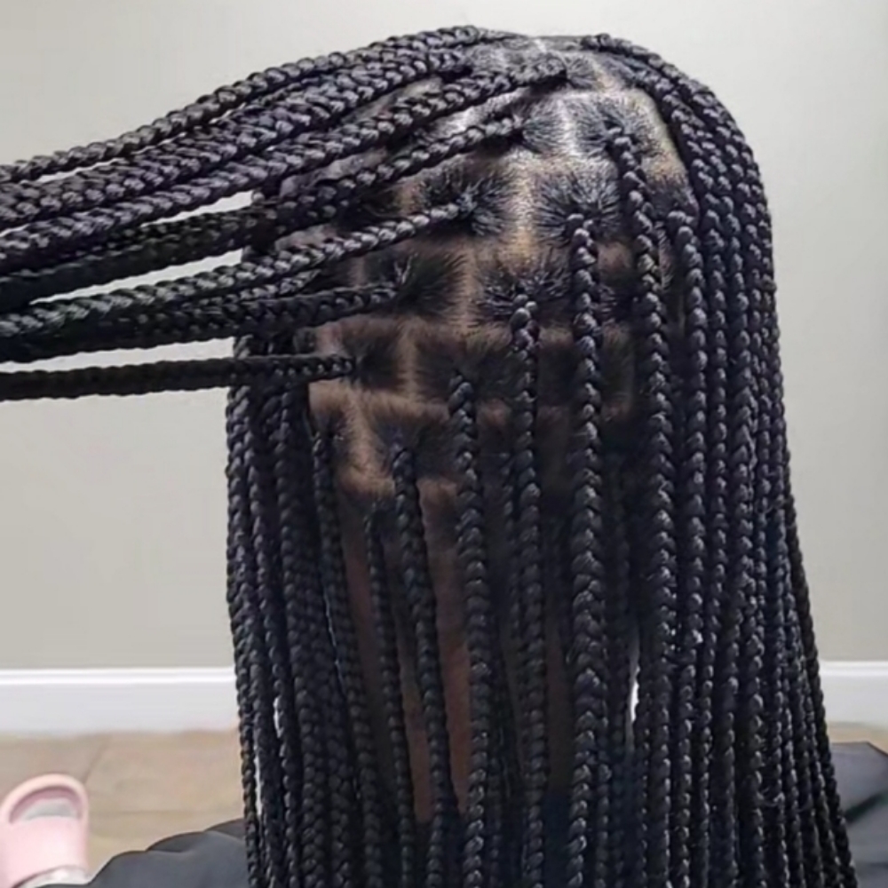 Small Knotless at Hair By Ronnie in Charlotte, NC