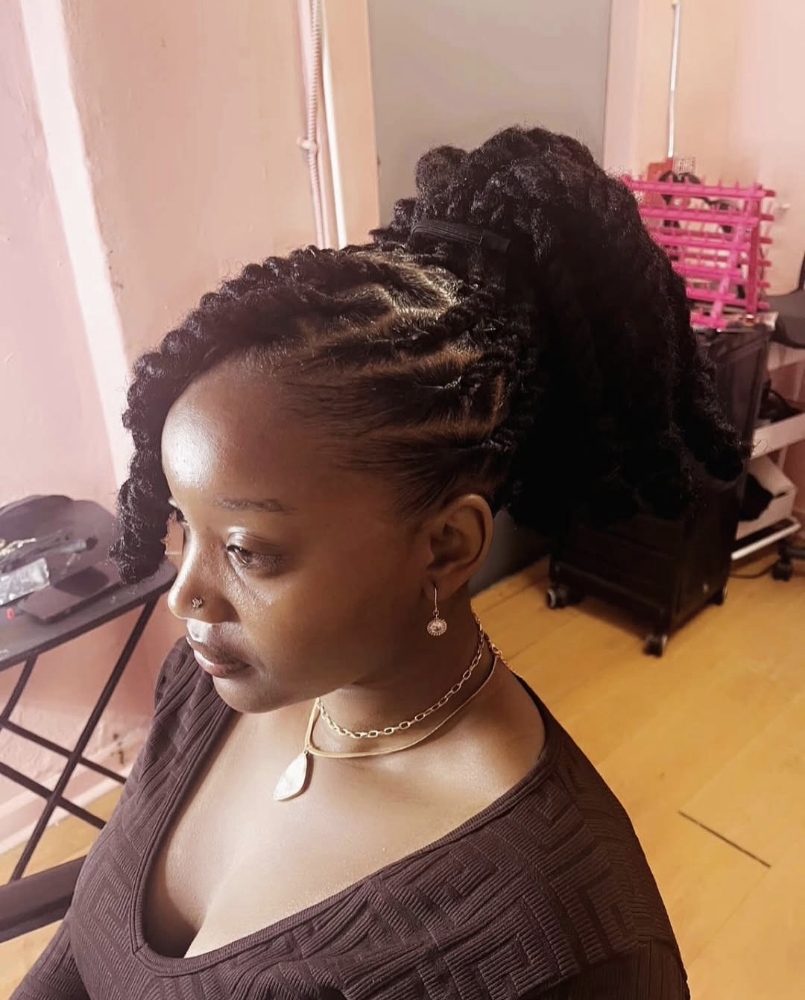 Extended Two Strand Twists at Shalon Stylez in Kent, WA