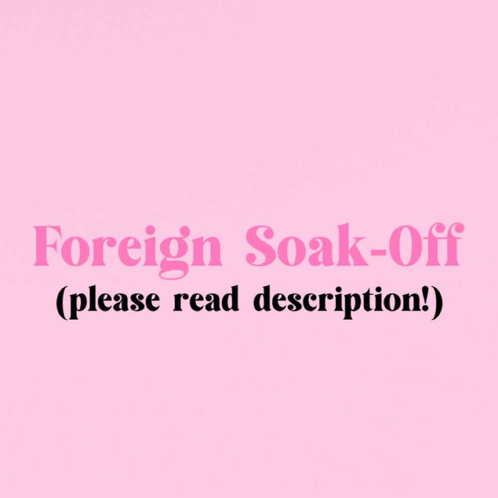 Foreign Soak-Off/Gel Removal at Maddyvnailedit in Bastrop, TX