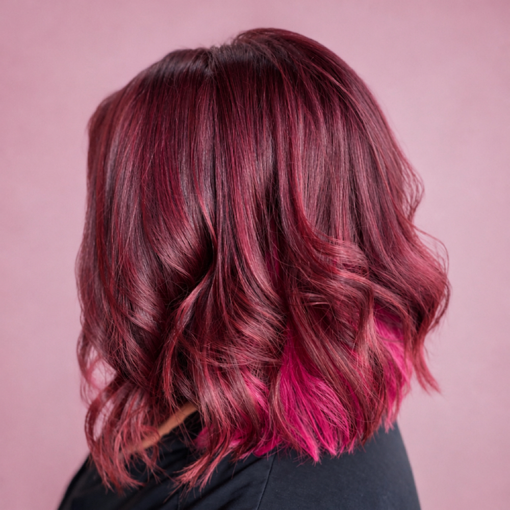 Vivid Color at volume hair salon in Bethesda, MD