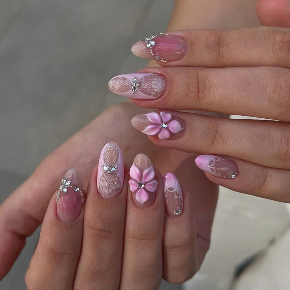 Dual Form New Set at Jolipoly Nails Studio in Webster, TX