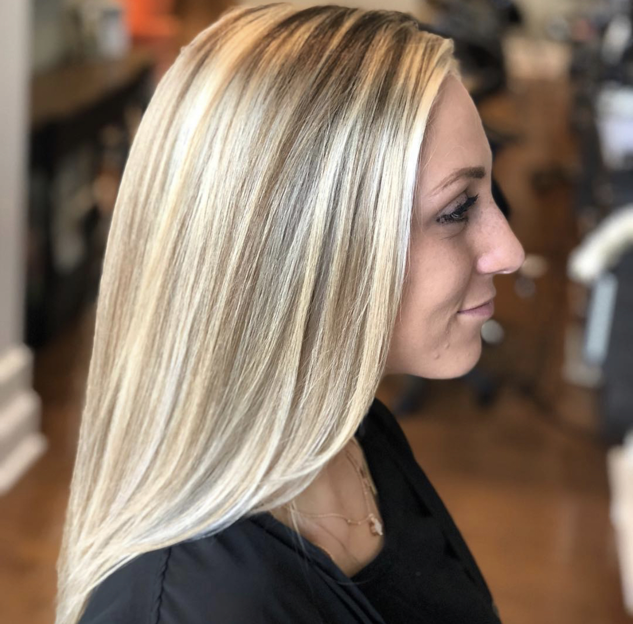 Face Framing Balayage at Cabello Boutique By Grace in Wilmington, DE