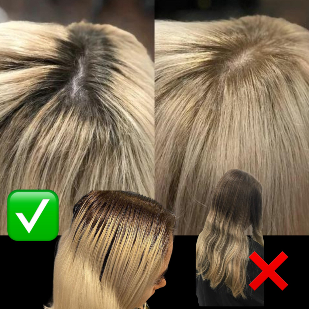 Bleach Touch up(4-8 weeks) & CUT