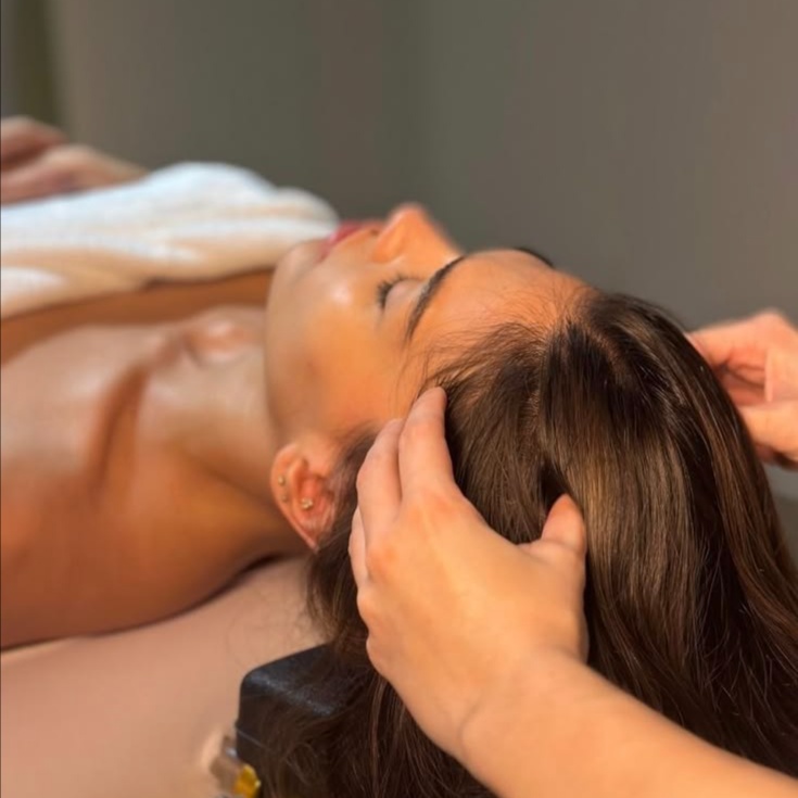 Aromatherapy Scalp Treatment at All in one beauti and Training studio in Brooklyn, NY