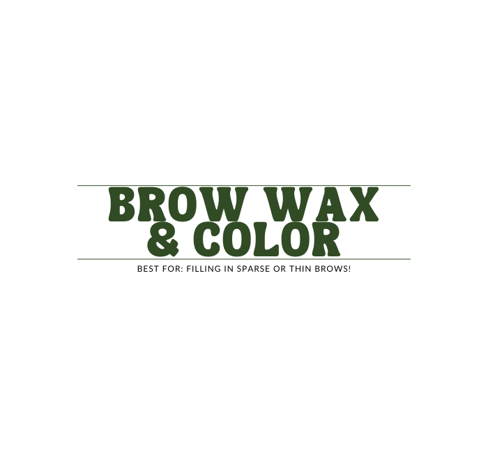 Brow Wax and Color