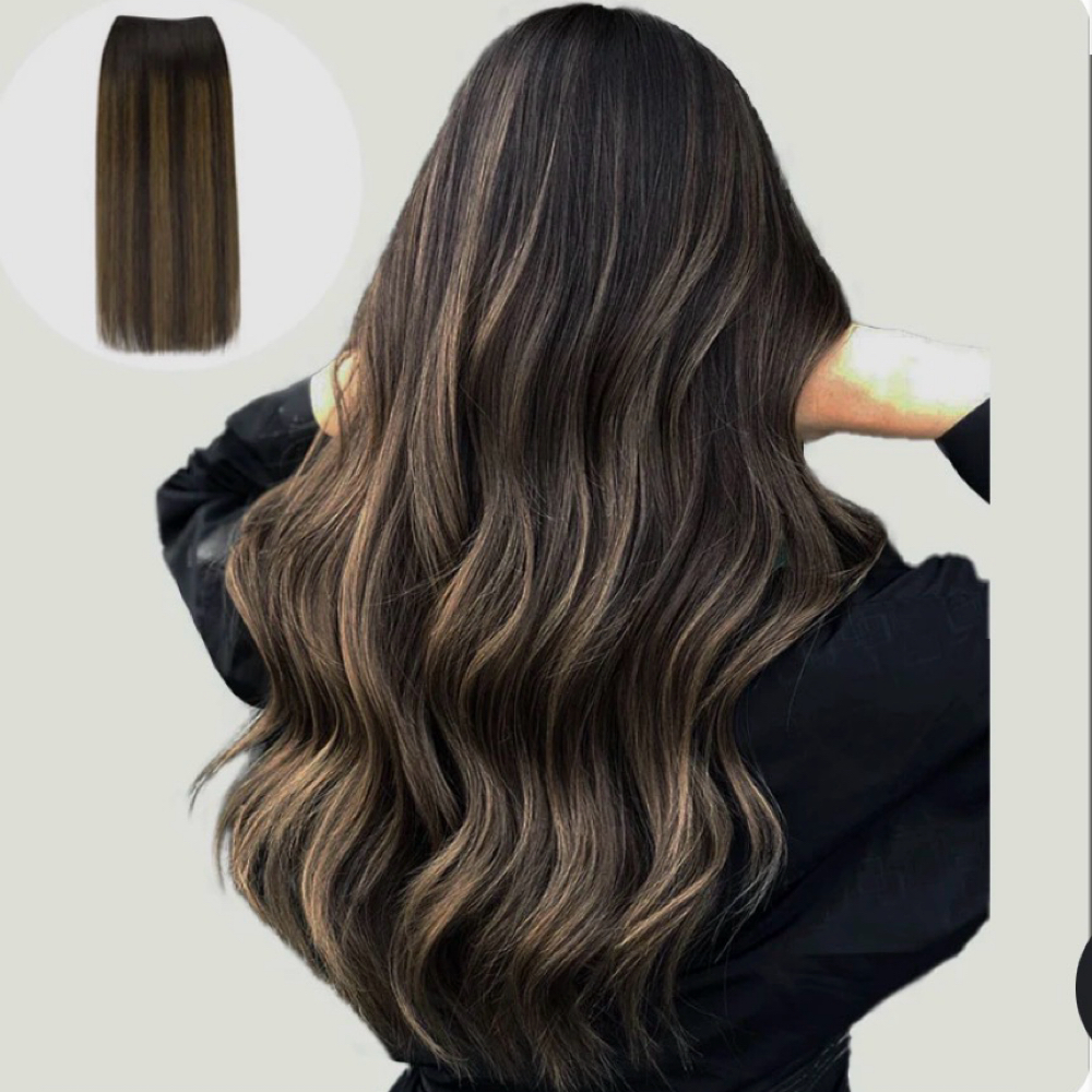 Extensions•Weft•Install at Jenna’s chair in West Bloomfield, MI