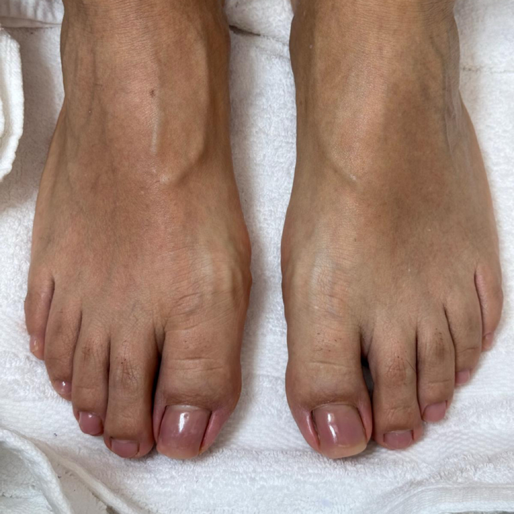 pedicure (basic / no color ) . at Loving nails by Erika in Seattle, WA