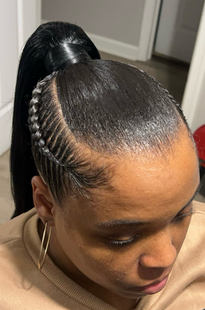 Sleek Ponytail