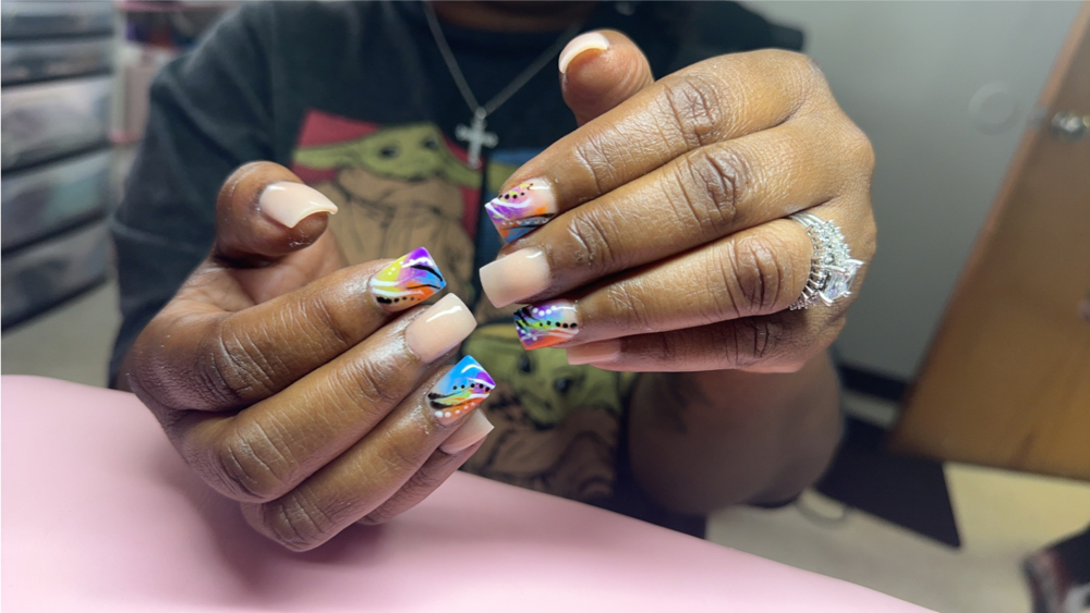 Acrylic Full Set Short Or Overlay