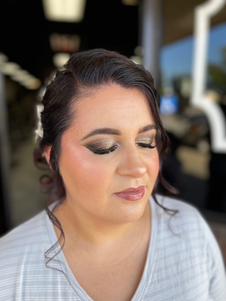 Makeup Application - Full Glam at Bloom Beauty Salon in Delano, CA