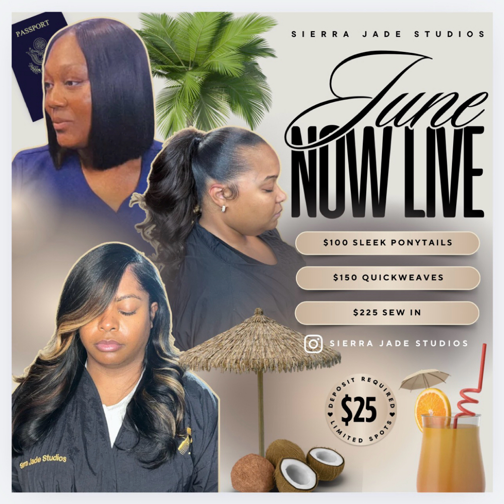 Sew In Special at Sierra Jade Studios in Houston, TX
