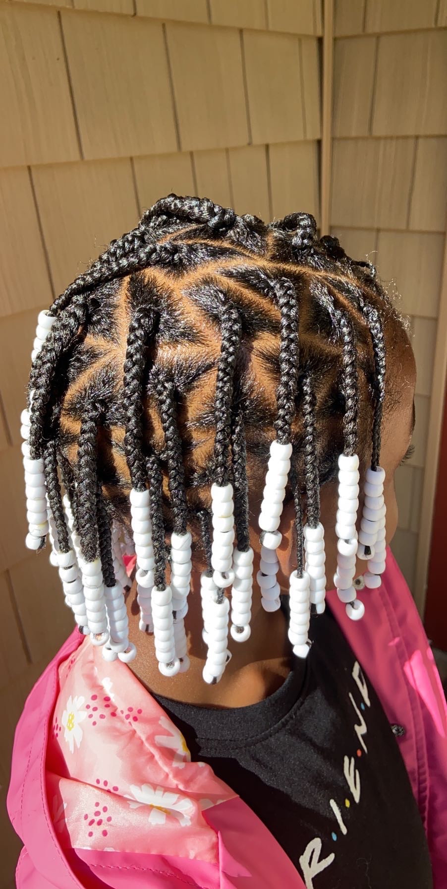 Little Girl Natural Box Braids>10yr