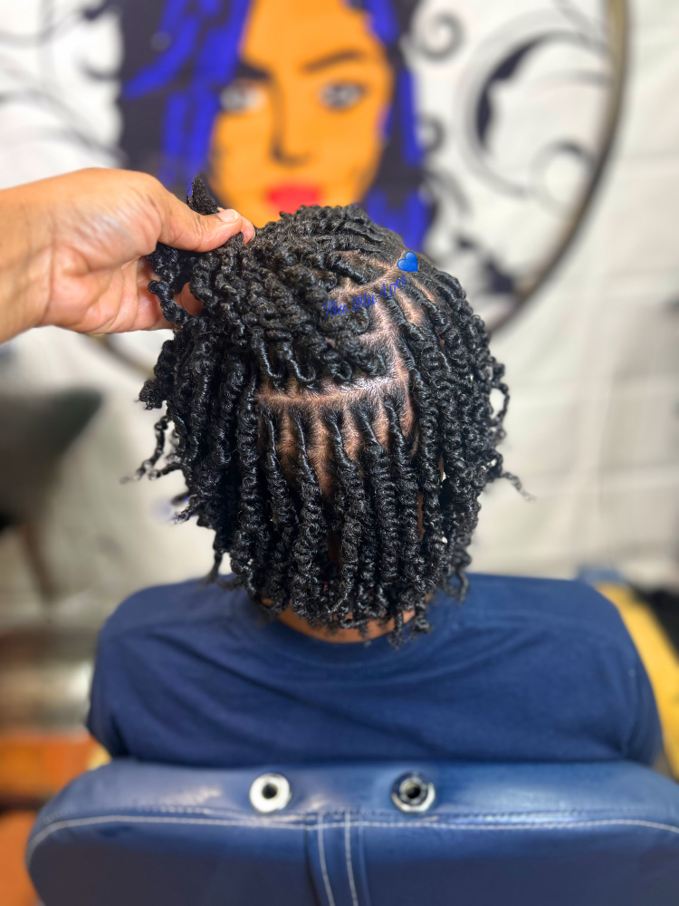 2 Strand Starter Locs