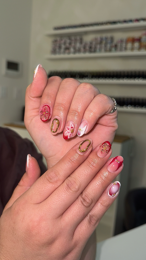 builder gel mani