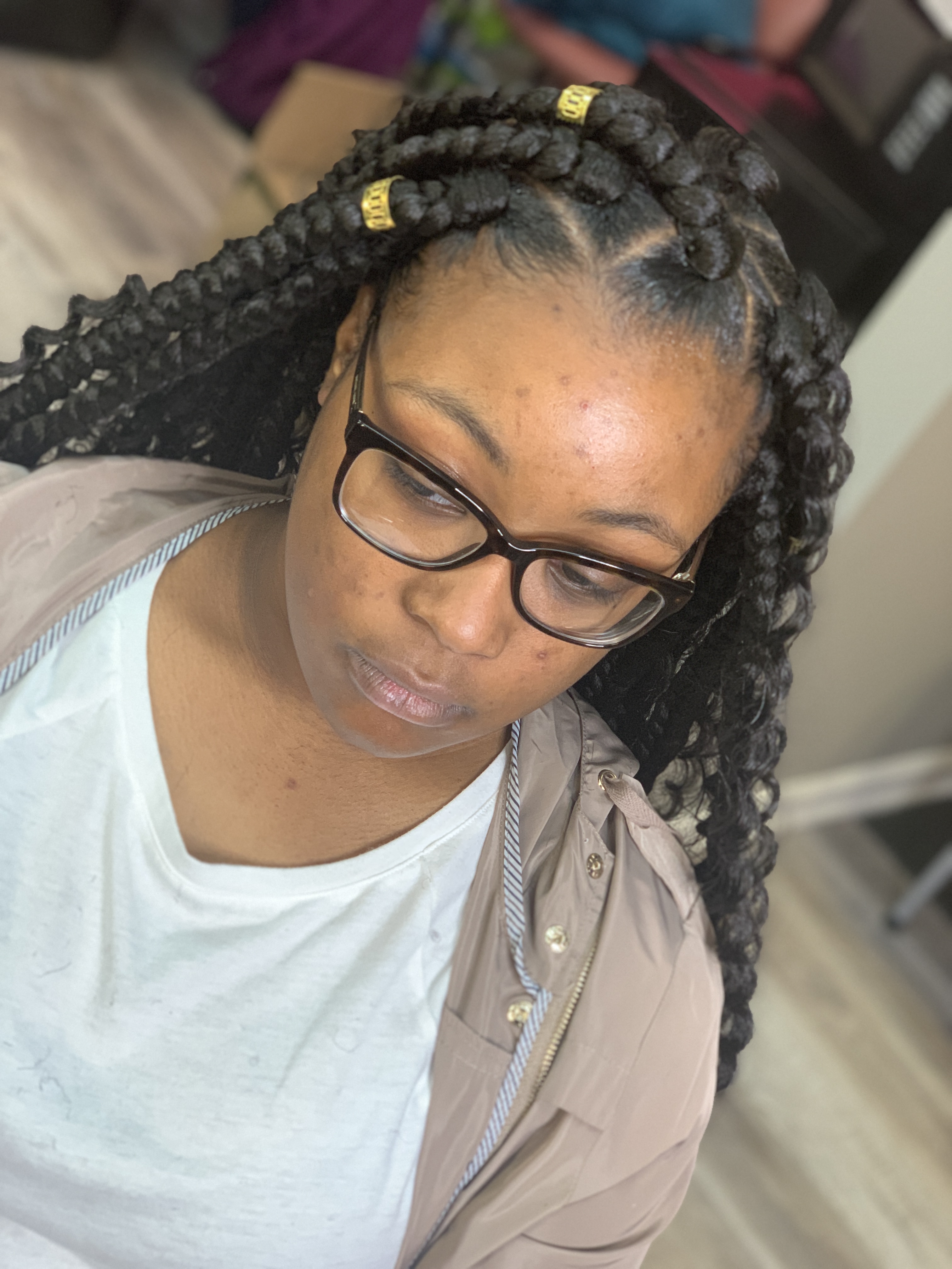 Large Box Braids