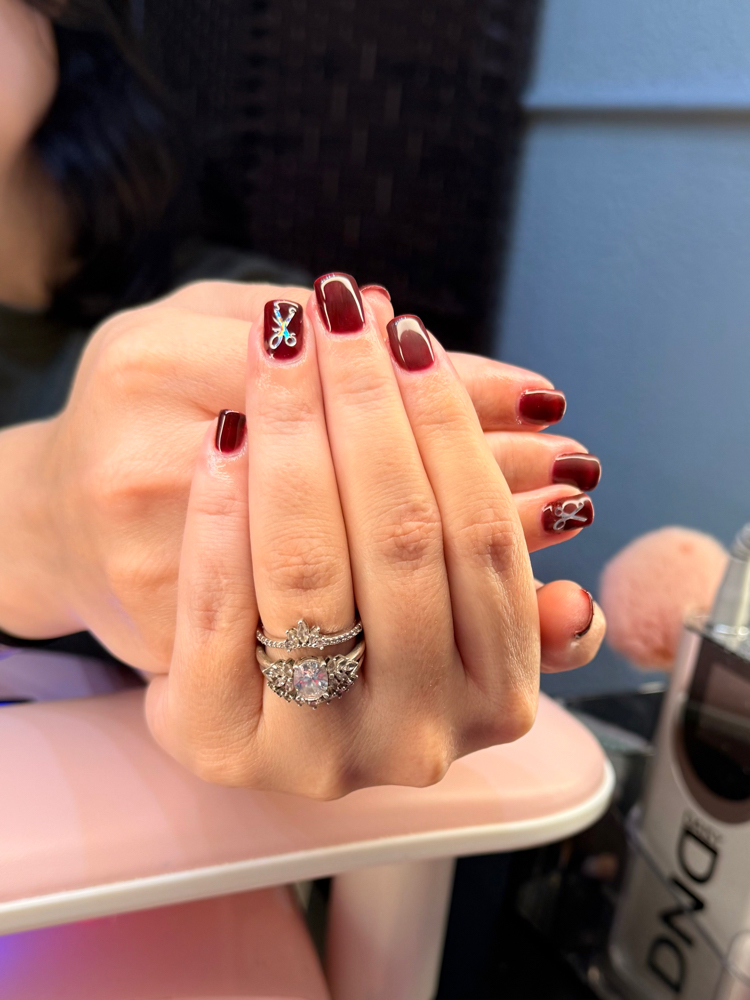 Manicure at Nails by Clover in Waverly, OH