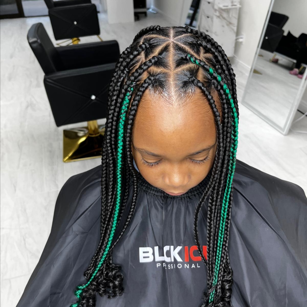 Kids Large Knotless age(5-10) at Tachadam in Cypress, TX