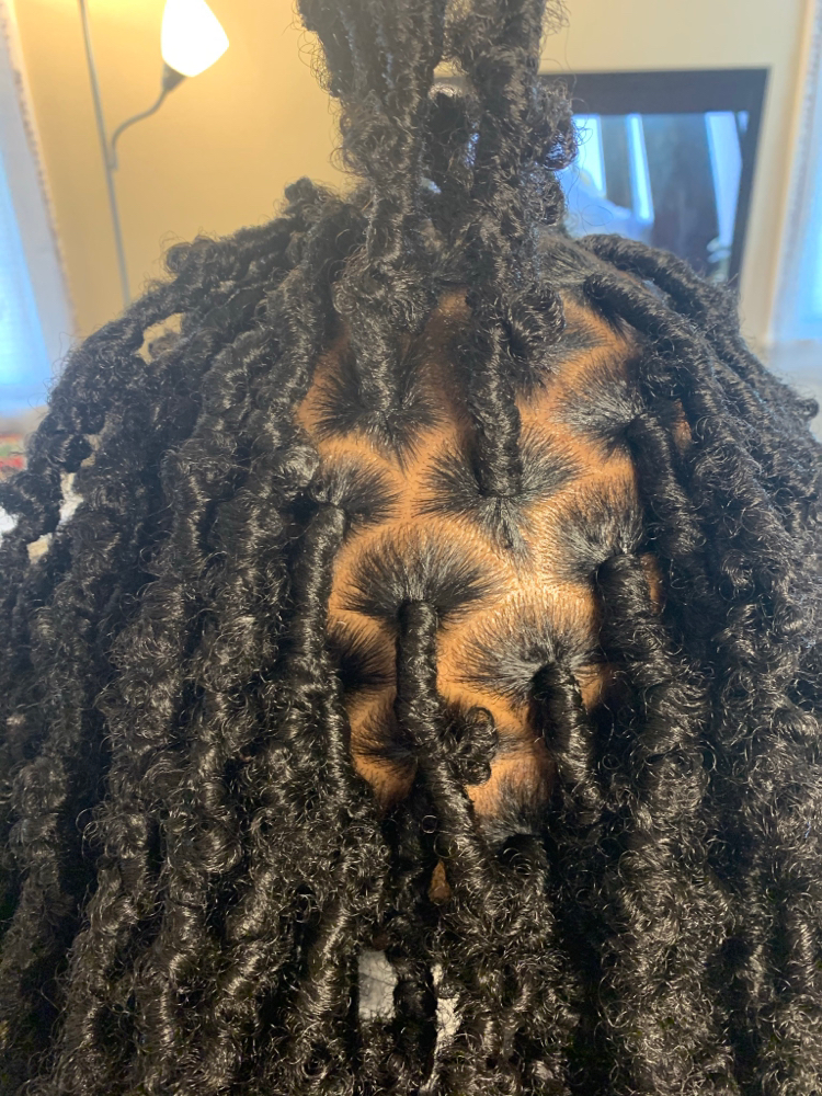 Butterfly Locs (shoulder) at Pretty Pristine in Oklahoma City, OK