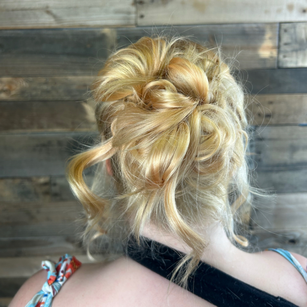 Updo at rEVAmped hair in Akron, OH